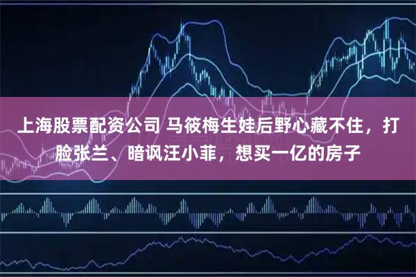 上海股票配资公司 马筱梅生娃后野心藏不住，打脸张兰、暗讽汪小菲，想买一亿的房子